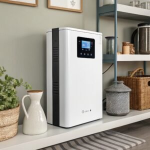 What is the main purpose of a home wall-mounted energy storage battery?