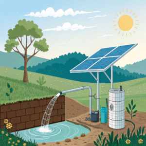 No Rain from the Sky? Let the Sun Lift Water for You! Building a "Drought-Proof" Farm Only Takes This One System.